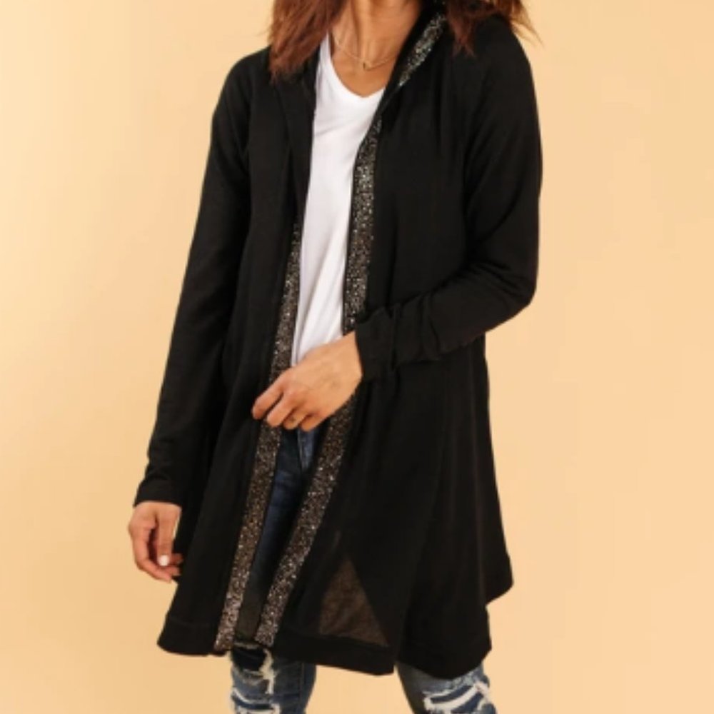 Aria Hooded Cardigan NWT